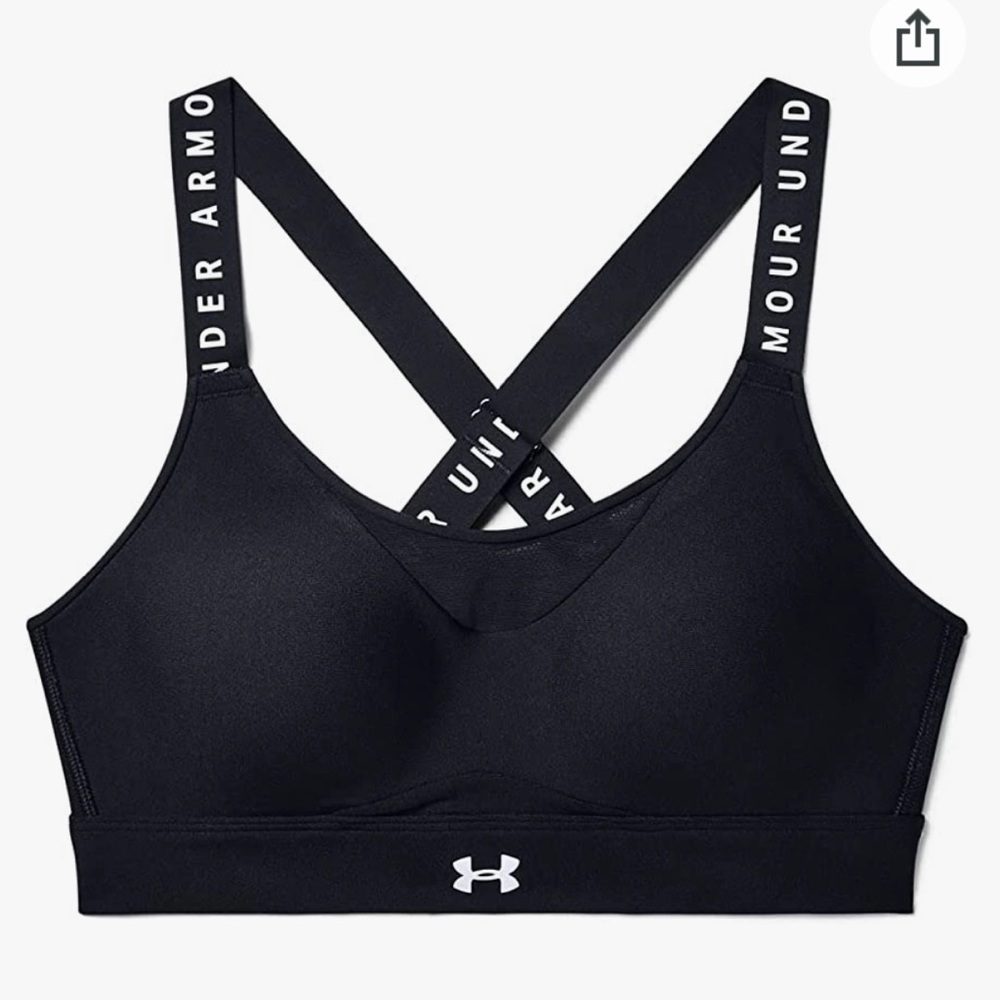 Under Armour women’s UA Infinity high sports bra - like new